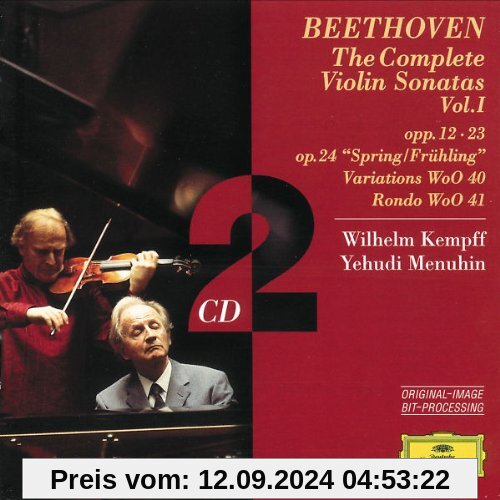 Violinsonaten Vol. 1 von Wilhelm Kempff