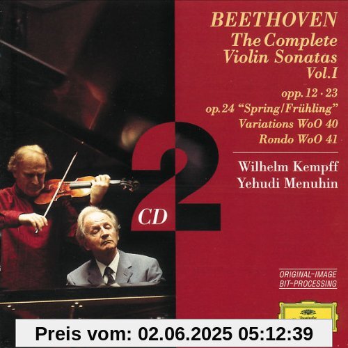 Violinsonaten Vol. 1 von Wilhelm Kempff