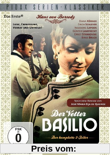 Der Vetter Basilio - Der komplette 2-teiler (Pidax Serien-Klassiker) [2 DVDs] von Wilhelm Semmelroth
