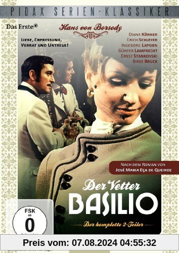 Der Vetter Basilio - Der komplette 2-teiler (Pidax Serien-Klassiker) [2 DVDs] von Wilhelm Semmelroth