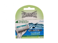WILKINSON_Sword Quattro Titanium Sensitive Ersatz-Rasierklingen 4St von Wilkinson Sword