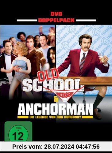 Old School / Anchorman [2 DVDs] von Will Ferrell