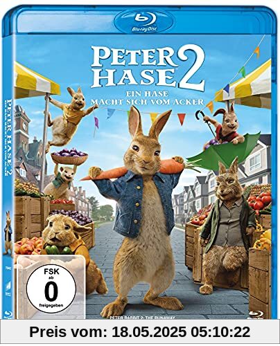 Peter Hase 2 - Ein Hase macht sich vom Acker [Blu-ray] von Will Gluck