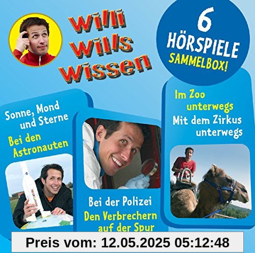 (2)Sammelbox mit 6 Hörspielen von Willi Wills Wissen