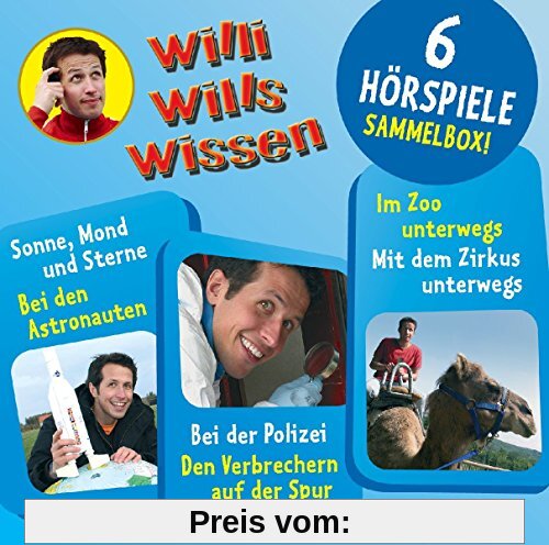 (2)Sammelbox mit 6 Hörspielen von Willi Wills Wissen
