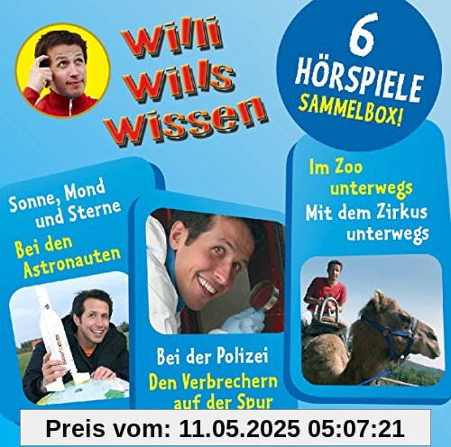 (2)Sammelbox mit 6 Hörspielen von Willi Wills Wissen