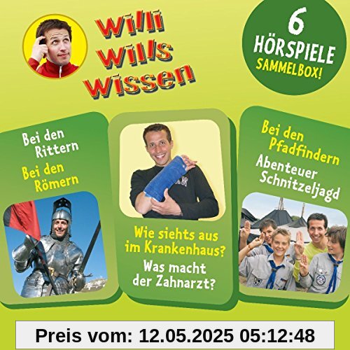 Willi Wills Wissen - Sammelbox 3 (6 Hörspiele) von Willi Wills Wissen