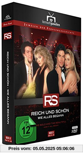 Reich und Schön - Wie alles begann: Box 8 - Folgen 176-200 (Fernsehjuwelen) [5 DVDs] von William Bell