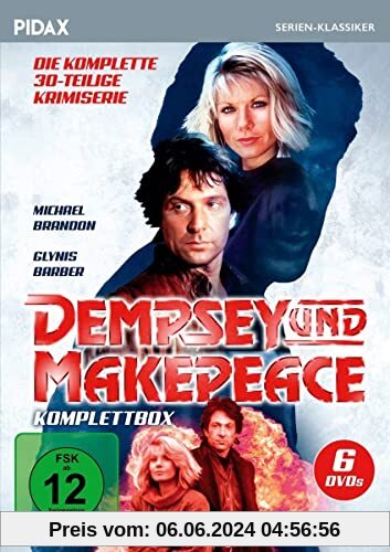 Dempsey & Makepeace - Komplettbox / Die komplette 30-teilige Krimiserie (Pidax Serien-Klassiker) [6 DVDs] von William Brayne