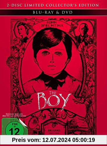 The Boy - Mediabook  (+ DVD) [Blu-ray] von William Brent Bell