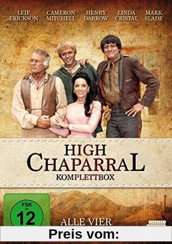 High Chaparral - Komplettbox: Alle vier Staffeln [26 DVDs] von William F. Claxton