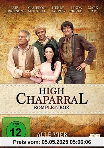 High Chaparral - Komplettbox: Alle vier Staffeln [26 DVDs] von William F. Claxton