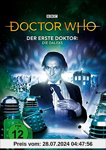 Doctor Who - Der Erste Doktor: Die Daleks (Digipack-Edition)  [2 DVDs] von William Hartnell