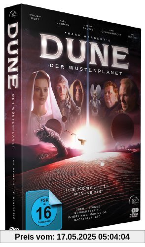 Dune: Der Wüstenplanet - Der komplette TV-Mehrteiler (Extended Remastered Version + 180 Min. Extras) [3 DVDs] von William Hurt