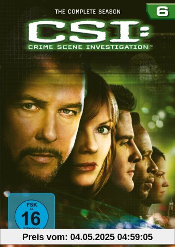 CSI: Crime Scene Investigation - Die komplette Season 6 [6 DVDs] von William Petersen