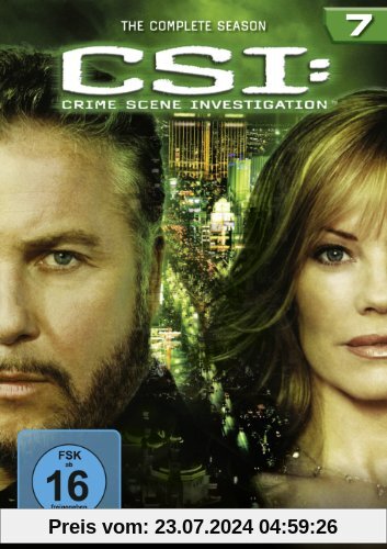 CSI: Crime Scene Investigation - Die komplette Season 7 [6 DVDs] von William Petersen
