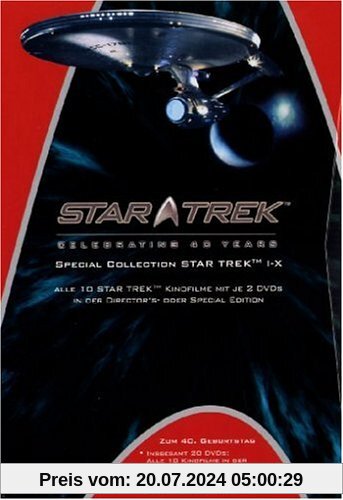 Star Trek - Celebrating 40 Years (40th Anniversary SE Movie Collection) [Special Edition] [20 DVDs] von William Shatner