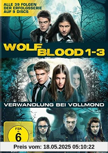 Wolfblood - Verwandlung bei Vollmond: Staffel 1-3 [9 DVDs] von William Sinclair