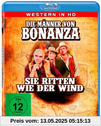 Die Männer von Bonanza, sie ritten wie der Wind (Digital Remastered) [Blu-ray] von William Whitney