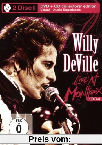 Willy DeVille - Live at Montreux 1994 (+ Audio-CD) [Collector's Edition] [2 DVDs] von Willy Deville