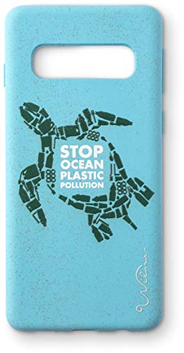 Wilma Be You, biologisch abbaubare Handy Schutzhülle - Passend für Samsung Galaxy S10+, Stop Meeres Plastik Verschmutzung, Kunststofffrei, Vollschutz Hülle - Schildkröte, WPC1015ORS10P Wilma Be You, biologisch abbaubare Handy Schutzhülle - Passend für Samsung Galaxy S10+, Stop Meeres Plastik Verschmutzung, Kunststofffrei, Vollschutz Hülle - Schildkröte, WPC1015ORS10P von Wilma Be You
