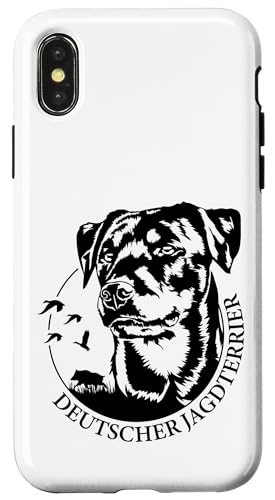 Deutscher Jagdterrier Portrait Hund Jäger Jagdhunde Hunde Hülle für iPhone X/XS Deutscher Jagdterrier Portrait Hund Jäger Jagdhunde Hunde Hülle für iPhone X/XS von Wilsigns Deutscher Jagdterrier Designs