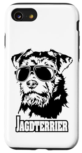 Deutscher Jagdterrier cooler Hund Jagdhund Hunde Jagdhunde Hülle für iPhone SE (2020) / 7 / 8 von Wilsigns Deutscher Jagdterrier Designs