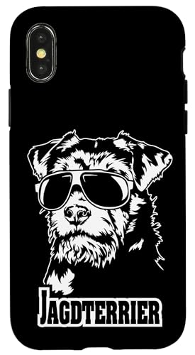 Deutscher Jagdterrier cooler Hund Jagdhund Hunde Jagdhunde Hülle für iPhone X/XS von Wilsigns Deutscher Jagdterrier Designs