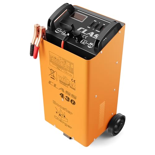 Wiltec Batterieladegerät Batterie 12V 24V Ladegerät Akkuladegerät Boost 430 von Wiltec