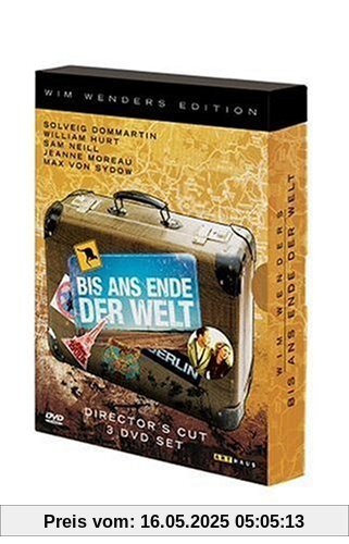 Bis ans Ende der Welt (3 DVD-Digipack) [Director's Cut] von Wim Wenders
