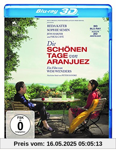 Die schönen Tage von Aranjuez [3D Blu-ray] von Wim Wenders