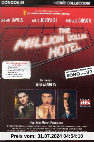 The Million Dollar Hotel (2 DVDs inkl. 200 Min. Bonusmaterial) von Wim Wenders
