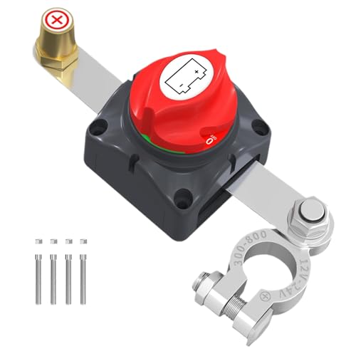 Wimnqie Auto -Batterie -Trennung, Batterie schneller Trennung,Leistungsschalter für RV - Batterie -Leckageschutzschutzschaltabschaltung für Auto, Fahrzeug, LKW, Boot Wimnqie Auto -Batterie -Trennung, Batterie schneller Trennung,Leistungsschalter für RV - Batterie -Leckageschutzschutzschaltabschaltung für Auto, Fahrzeug, LKW, Boot von Wimnqie