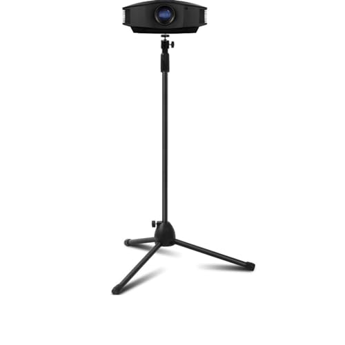 WinHub Beamer Ständer Beamer Stativ Höhenverstellbar von 72 bis 150cm Ständer Tragbarer leichtes Projektorständer für Beamer für Projektor, Kamera von WinHUb