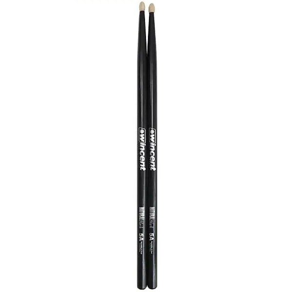 Wincent 5ACB Hickory Natural Black Drum Sticks von Wincent