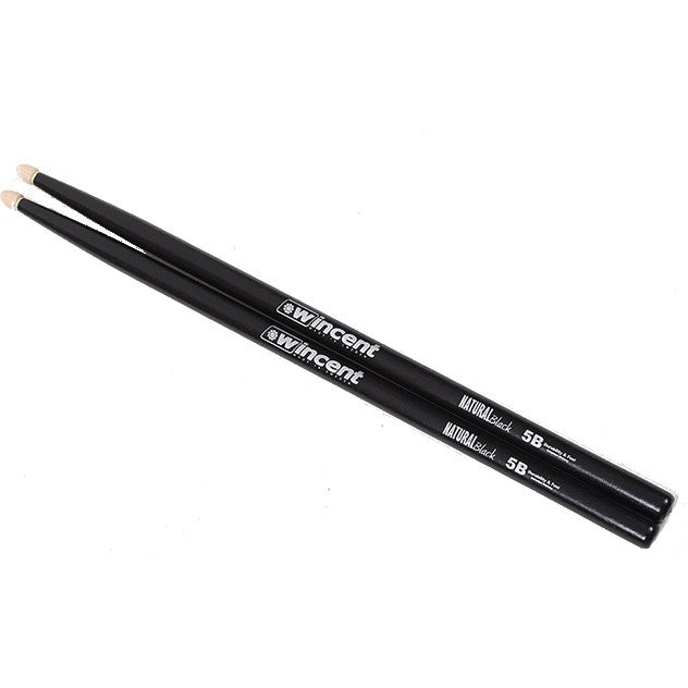 Wincent 5BCB Hickory Natural Black Drum Sticks von Wincent