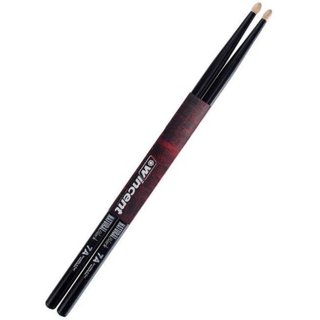 Wincent 7ACB Hickory Natural Black Drum Sticks von Wincent