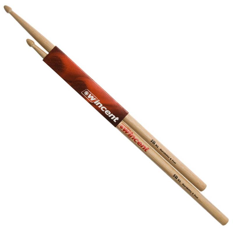Wincent W-5BXL Drumsticks Hickory 5B, extra lang von Wincent