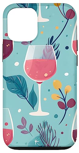 Hülle für iPhone 12/12 Pro Ein Hoch auf den Rotwein | Whimsical Happy Art von Wine Whimsy Creatives