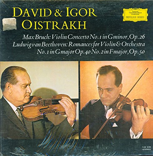 Konzert Für Violine & Orchester Nr. 1 G-Moll Op. 26 / Romanzen Für Violine & Orchester Nr. 1 G-Dur Op. 40 · Nr. 2 F-Dur Op. 50 [Vinyl LP] von Wing Records