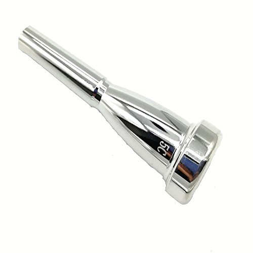 Trompetenmundstücke für Yamaha oder Bach Conn King Trompete (5C, Silber) von WingPower