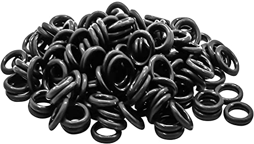 200 Stück Gummi O-Ring Schalter Dämpfer Tastenkappe Weiß für Cherry MX Key Switch Tastaturen Dämpfer (Schwarz) von Wingsflying
