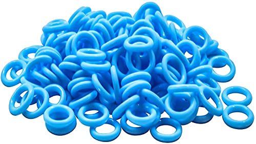 200 Stück Gummi O-Ring Schalter Dämpfer Tastenkappe Weiß für Cherry MX Tastenschalter Tastaturen Dämpfer (Blau) von Wingsflying