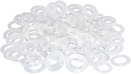 200 Stück Gummi O-Ring Schalter Dämpfer Tastenkappe Weiß für Cherry MX Tastenschalter Tastaturen Dämpfer (weiß) von Wingsflying