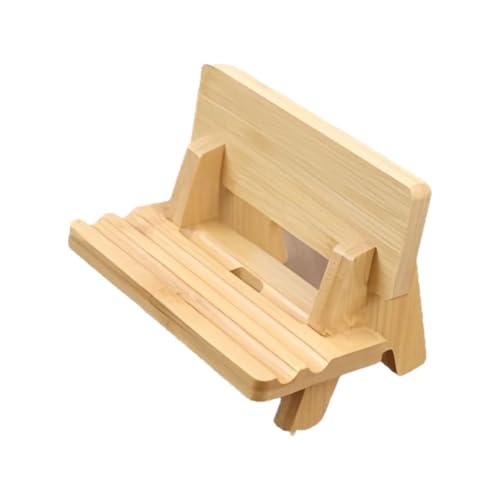 Winkeabuy Holz-Telefonständer, Schreibtisch-Holz-Telefonständer für Schreibtisch, mit tragbarem Ständer, Telefon für Schreibtisch, kompatibel von Winkeabuy