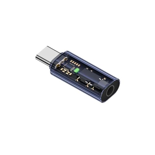 Winkeabuy Typ-C auf 3,5-mm-Kopfhörer-Adapter, geeignet für Handys, High-Definition-Dekodierung, Audio-Kopfhörer-Adapter, F1U7-Zubehör von Winkeabuy