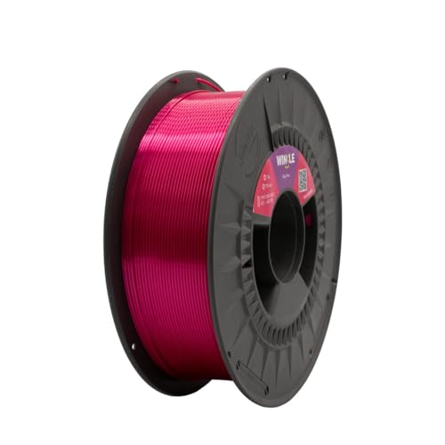 PLA Silk Filament (Seide) Winkle 1,75 mm, Rosa, 300 g von Winkle
