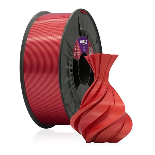 PLA Silk Winkle Filament, 1,75 mm, Rubinrot, 300 g PLA Silk Winkle Filament, 1,75 mm, Rubinrot, 300 g von Winkle