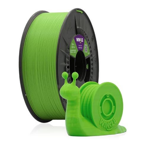 Winkle Ecotisa PLA HD-Filament, Grün, 1,75 mm, Filamentdruck, 3D-Drucker, 3D-Filament, Grün, 1000 g von Winkle