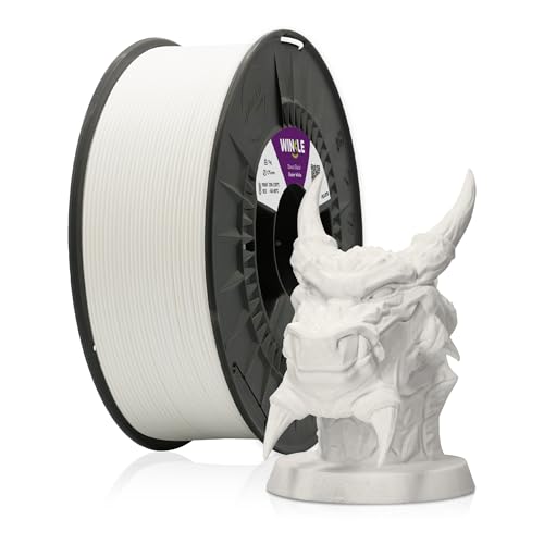 Winkle Filament PLA 3D870, 1,75 mm, eisweiß, Filament für 3D-Druck, 300 g Spule von Winkle